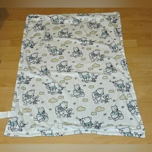 Disney Baby Plush Blanket Pooh Piglet 30x40"